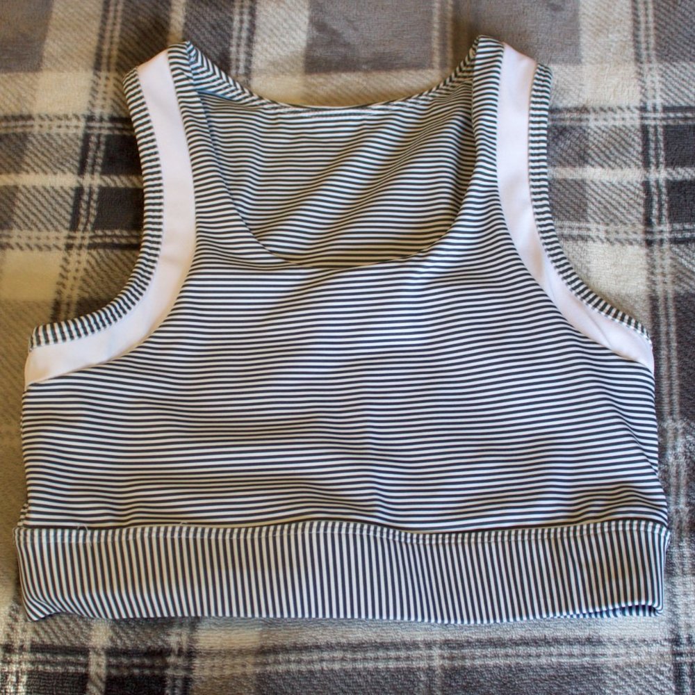 All Fenix Limitless Striped Sports Bra